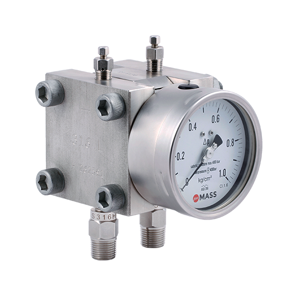 D105 Double Diaphragm Differential Pressure Gauge