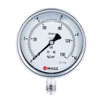 GES Compact Industrial Pressure Gauges