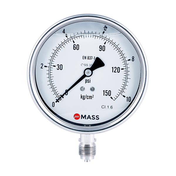 GES Compact Industrial Pressure Gauges